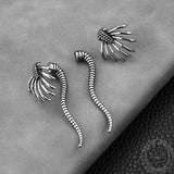 Alien Insect Stainless Steel Earrings