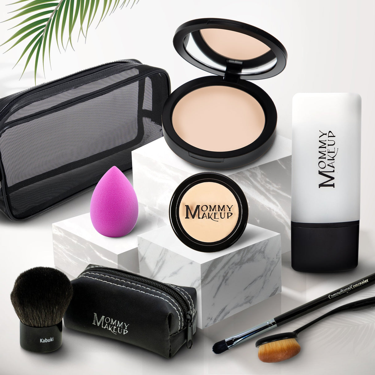 Todo sobre la base | Set de base y corrector sin talco