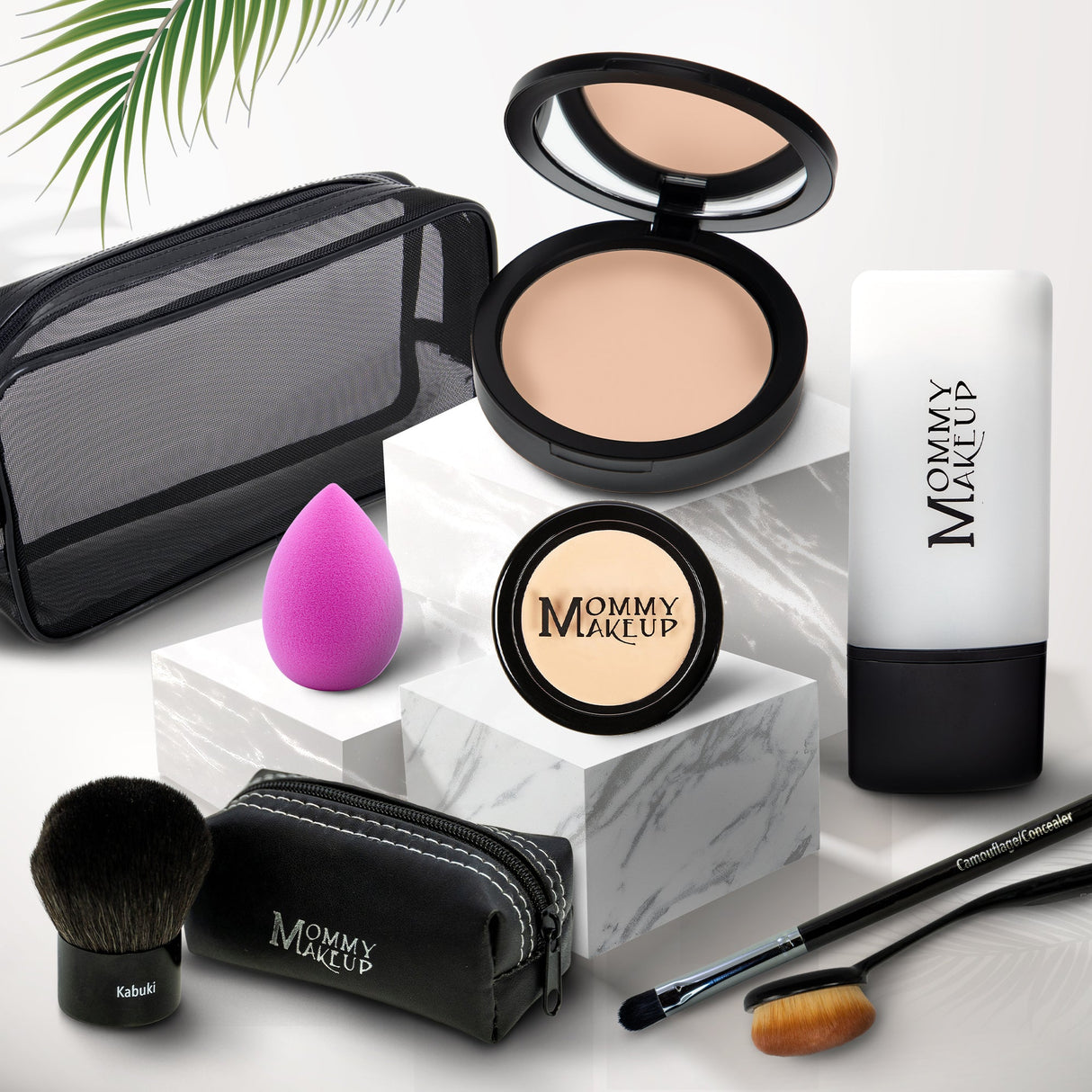 Todo sobre la base | Set de base y corrector sin talco