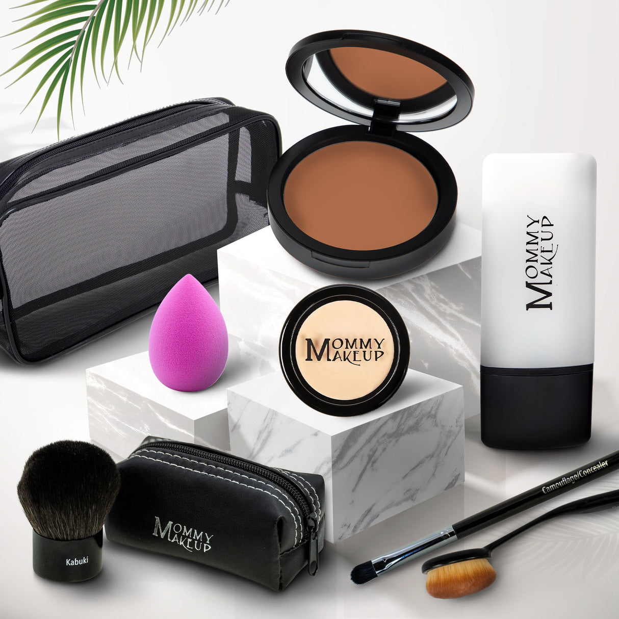 Todo sobre la base | Set de base y corrector sin talco