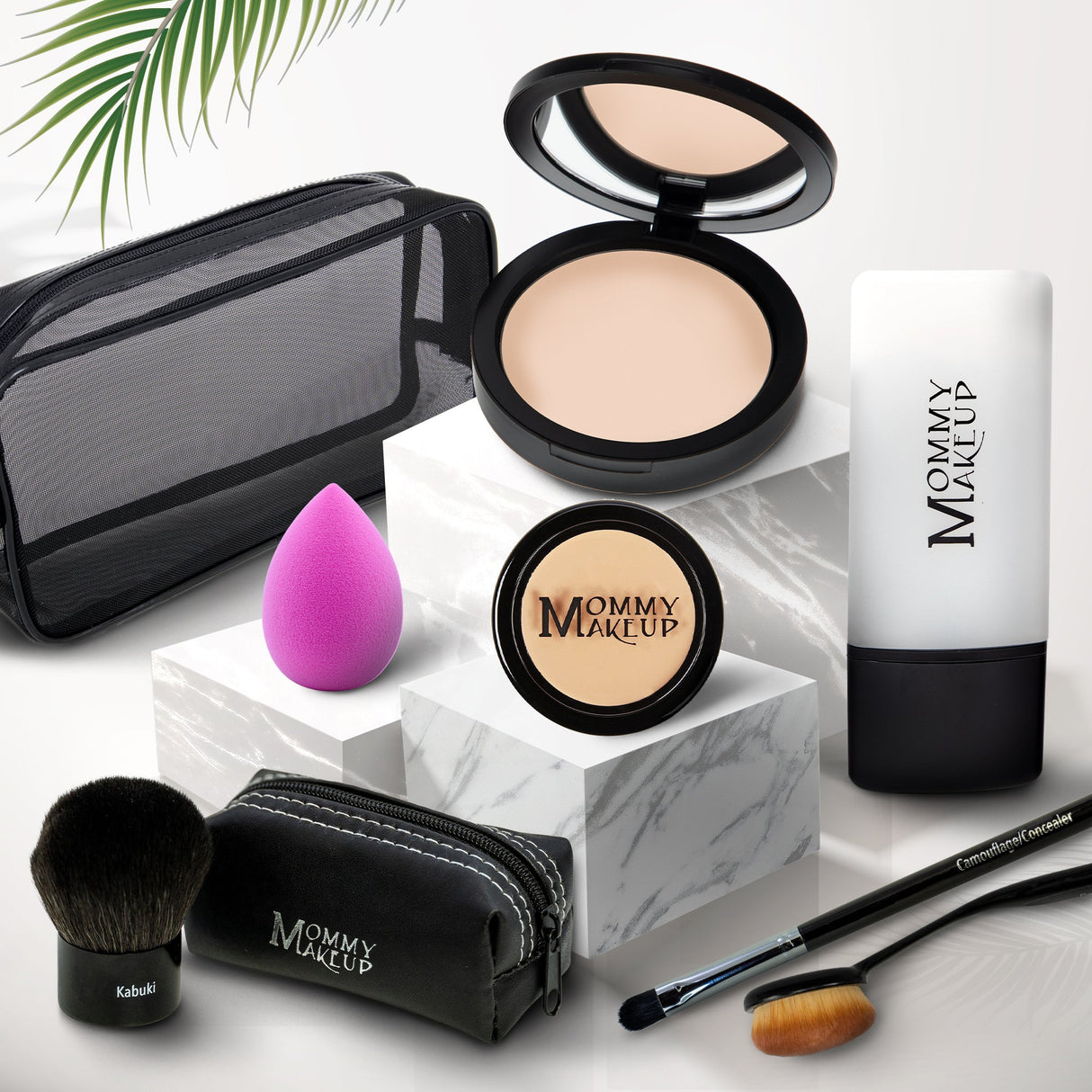 Todo sobre la base | Set de base y corrector sin talco