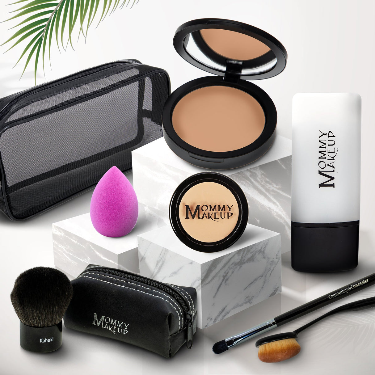 Todo sobre la base | Set de base y corrector sin talco