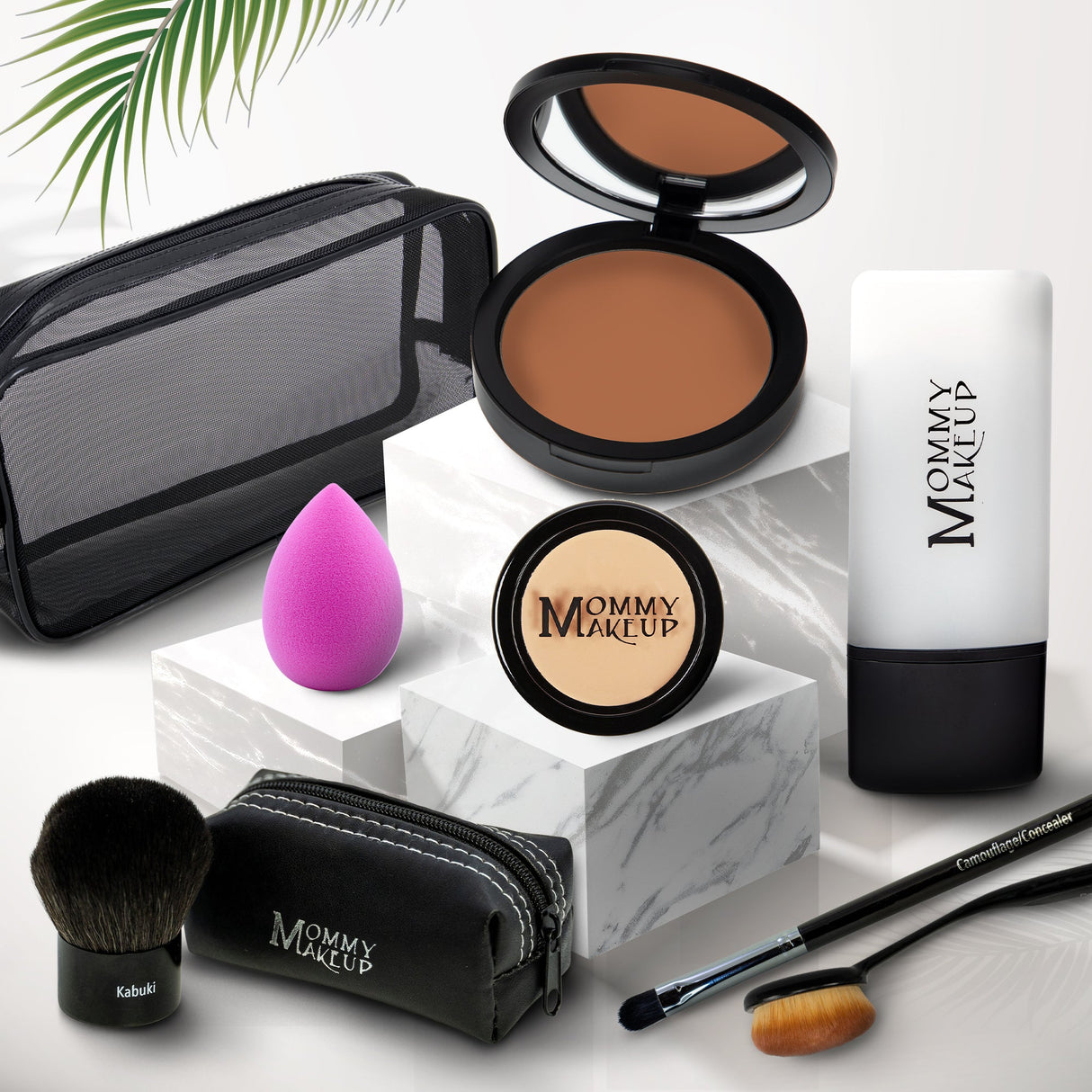 Todo sobre la base | Set de base y corrector sin talco