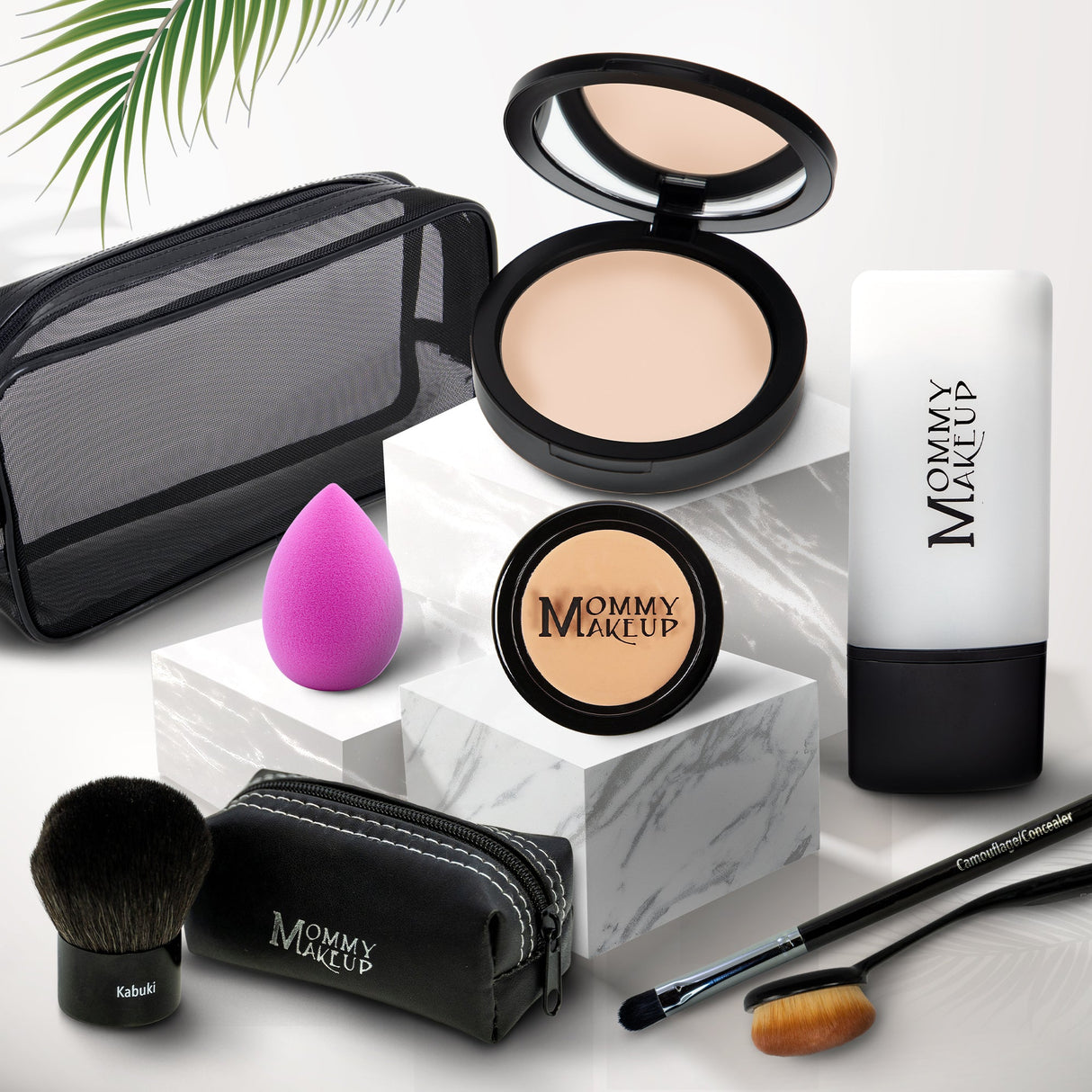 Todo sobre la base | Set de base y corrector sin talco