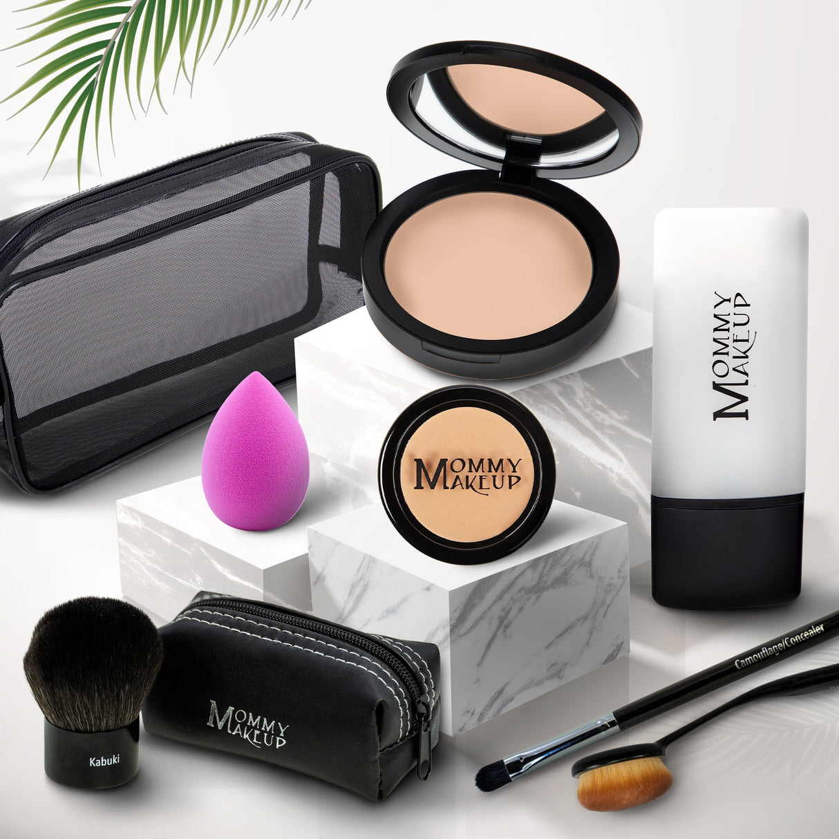 Todo sobre la base | Set de base y corrector sin talco