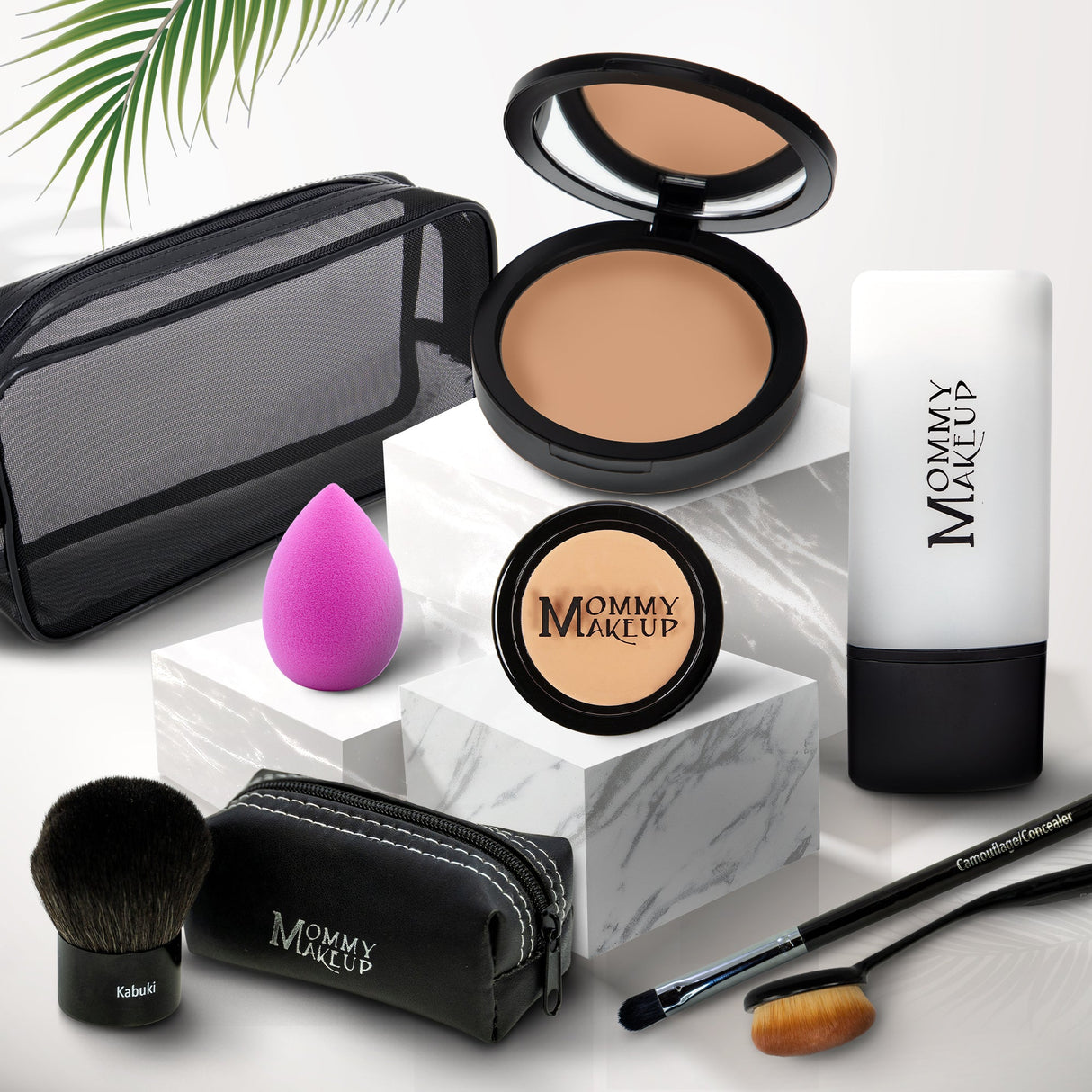Todo sobre la base | Set de base y corrector sin talco