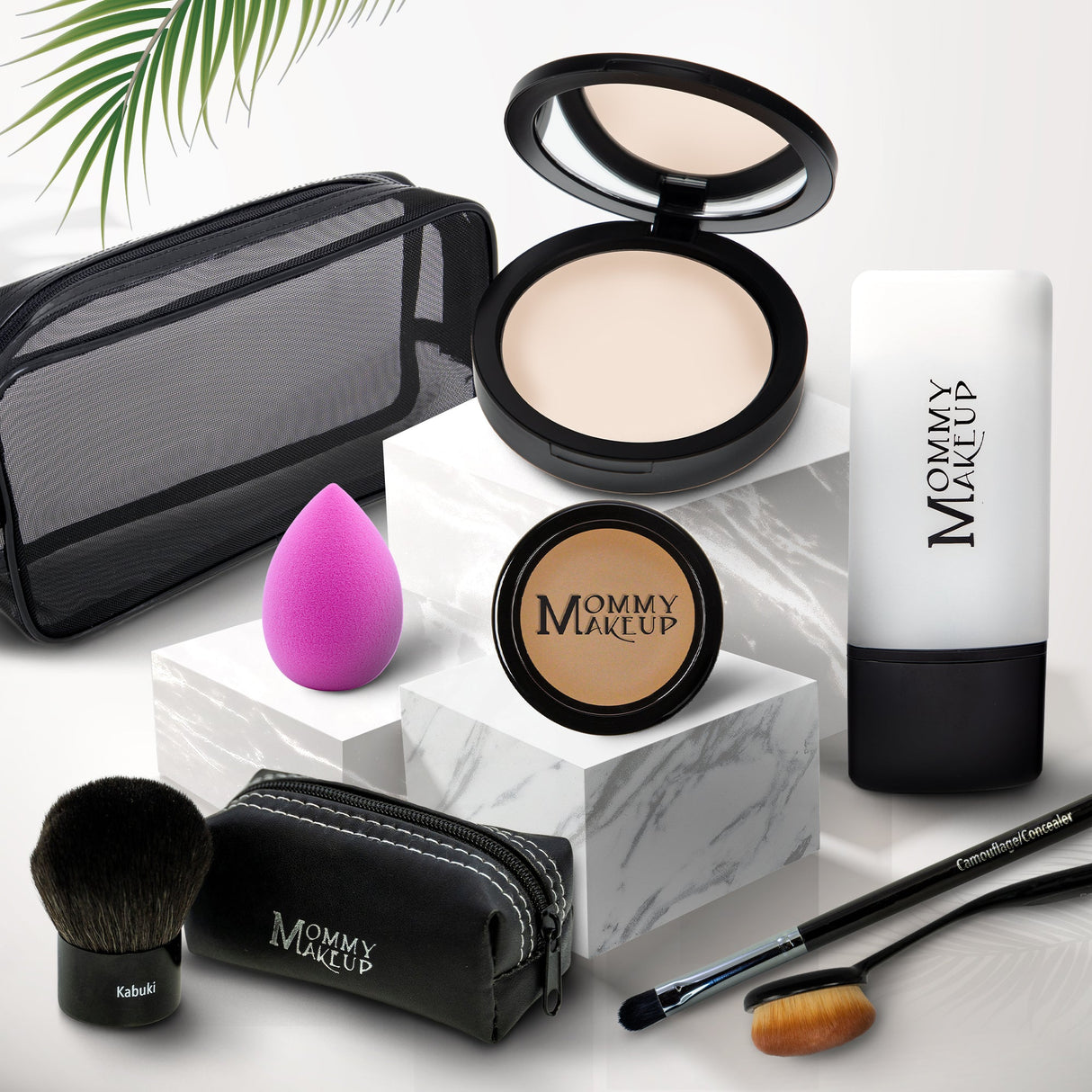 Todo sobre la base | Set de base y corrector sin talco