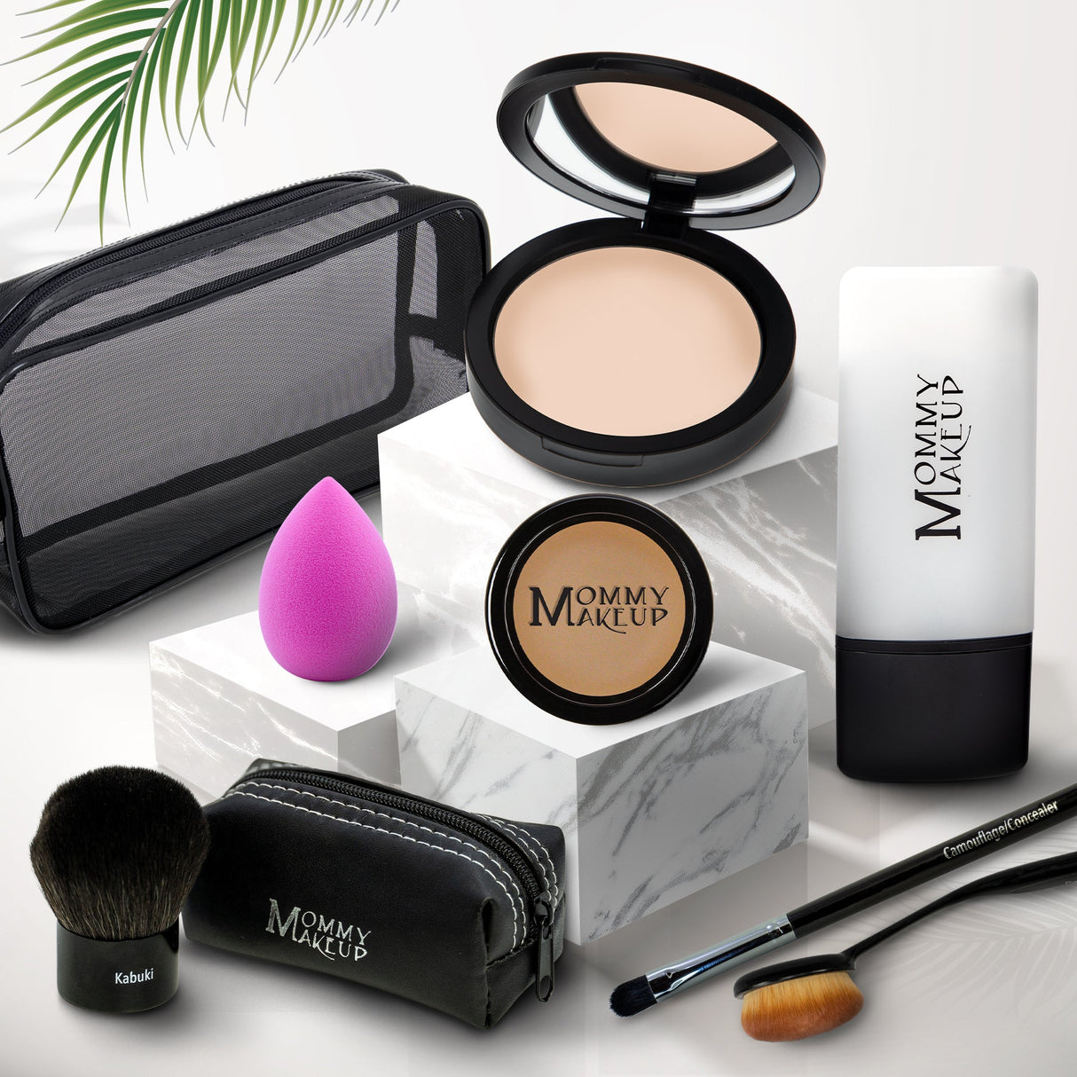 Todo sobre la base | Set de base y corrector sin talco