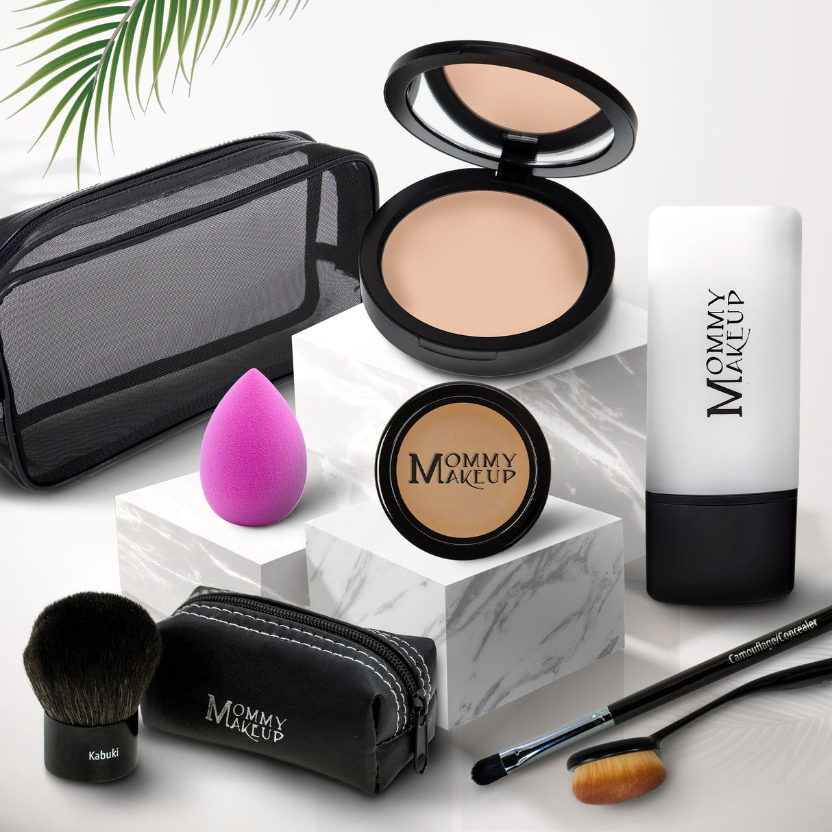 Todo sobre la base | Set de base y corrector sin talco