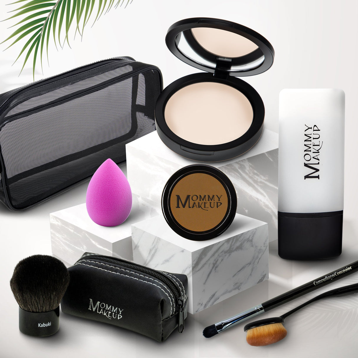 Todo sobre la base | Set de base y corrector sin talco