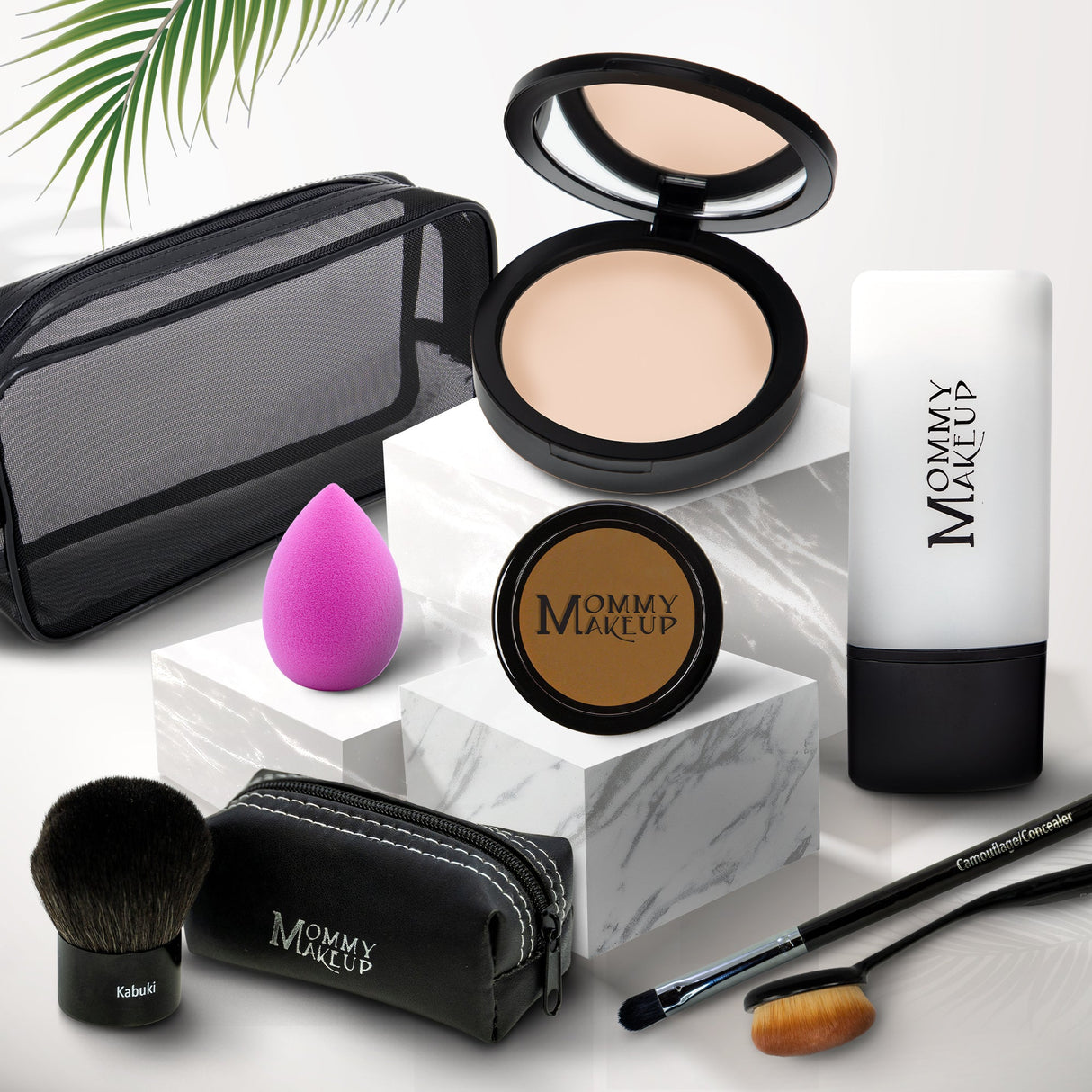Todo sobre la base | Set de base y corrector sin talco