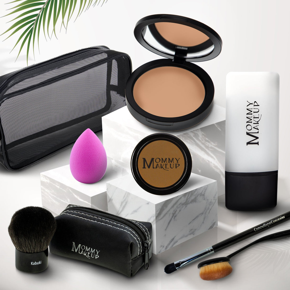 Todo sobre la base | Set de base y corrector sin talco