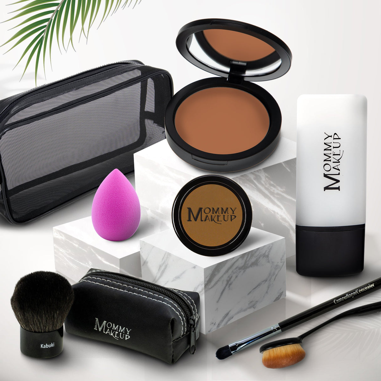 Todo sobre la base | Set de base y corrector sin talco
