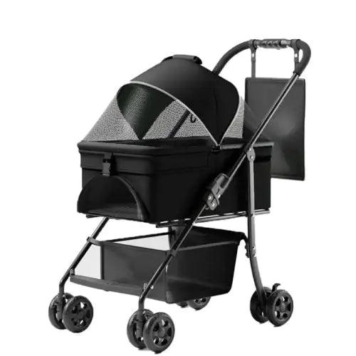 All-In-One Pet Travel Stroller and Carrier