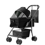 All-In-One Pet Travel Stroller and Carrier