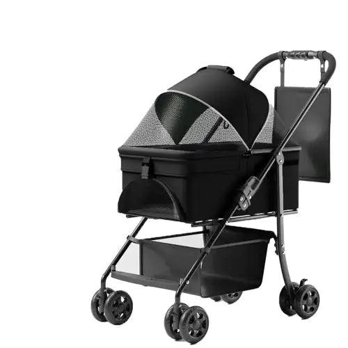 All-In-One Pet Travel Stroller and Carrier