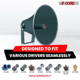 All-Weather 16-inch PA Speaker Horn