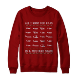 Mustard Stain Christmas Sweater