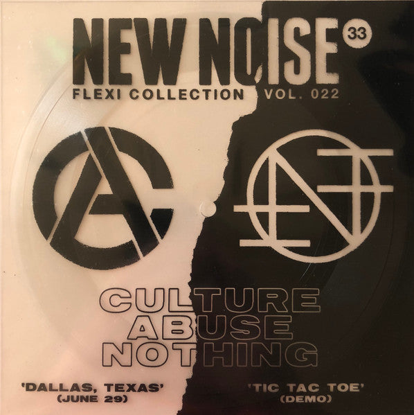 Culture Abuse / Nothing *7" PICTURE FLEXI* | Near Mint (NM) Near Mint (NM)