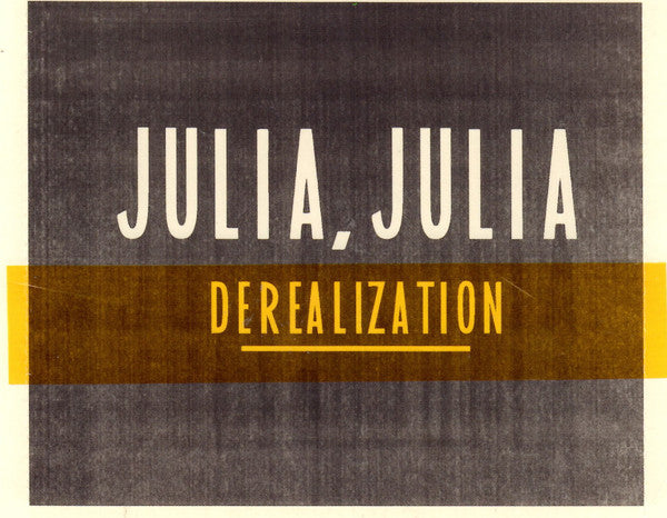 Derealization (CD) | Near Mint (NM) Near Mint (NM)