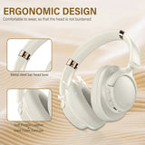812-B Wireless Headphones Active Noise Cancellation Over-Ear Design