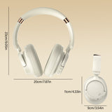 812-B Wireless Headphones Active Noise Cancellation Over-Ear Design