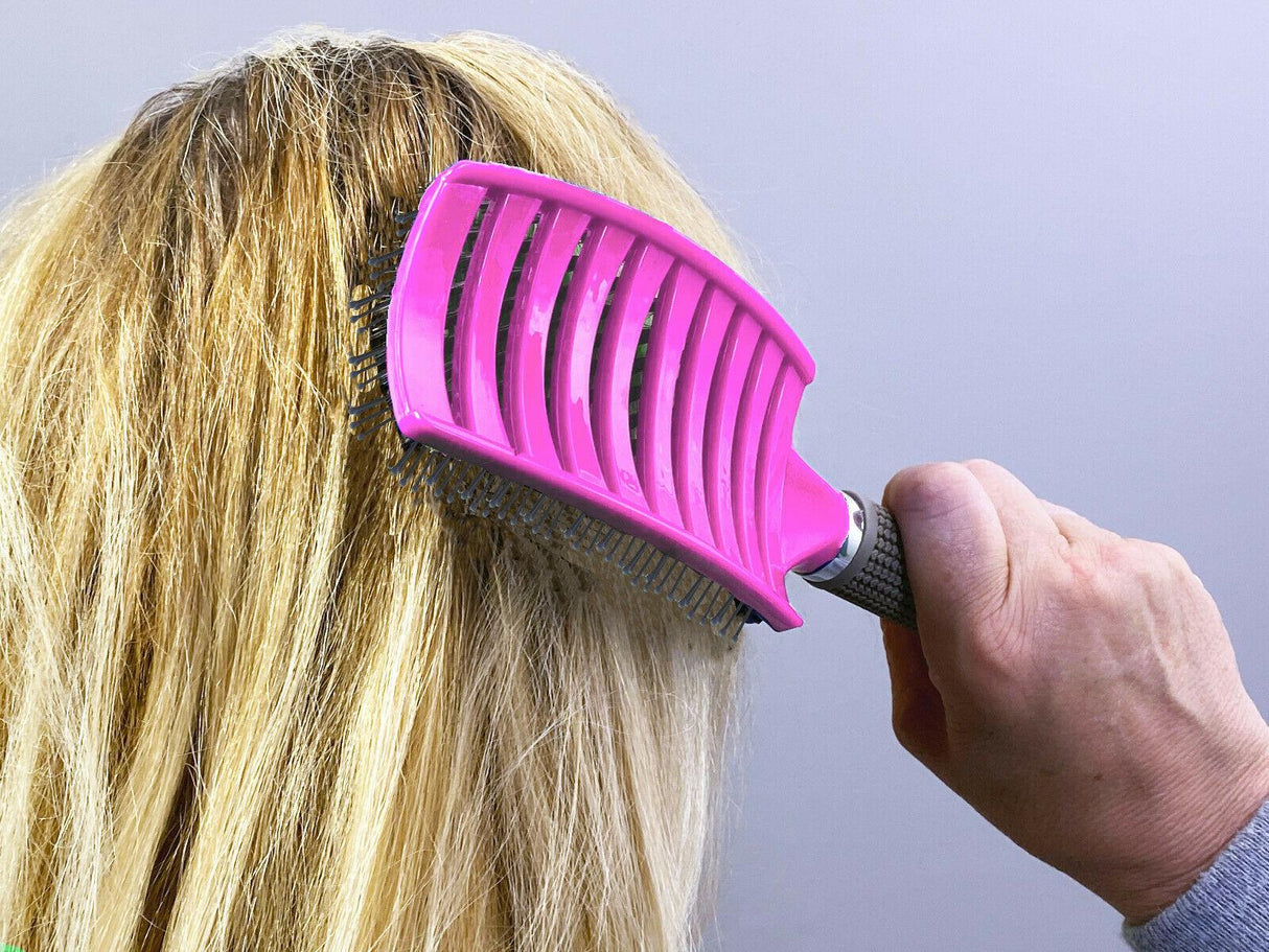 Anti-Static Detangling Hair Brush with Massage Function
