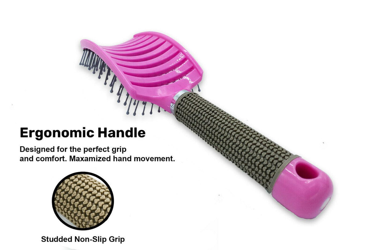 Anti-Static Detangling Hair Brush with Massage Function