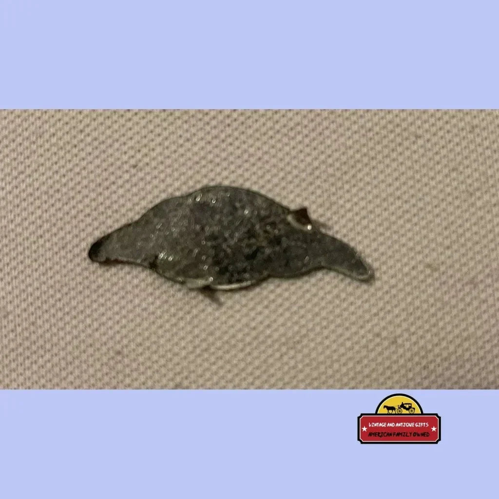 Rare Antique Harvey's Natleaf Tin Tobacco Tag from 1870s-1910s