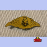 Rare Antique Harvey's Natleaf Tin Tobacco Tag from 1870s-1910s