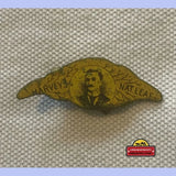 Rare Antique Harvey's Natleaf Tin Tobacco Tag from 1870s-1910s