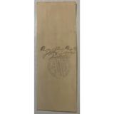 Rare Antique 1880s Downer and Bemis Brewing Co. Chicago Check