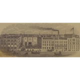 Rare Antique 1880s Downer and Bemis Brewing Co. Chicago Check