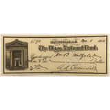 Rare Riggs National Bank Check from Early 1900s America