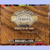 Rare Tebson Embossed Cigar Label from Brooks & Co's Golden Age