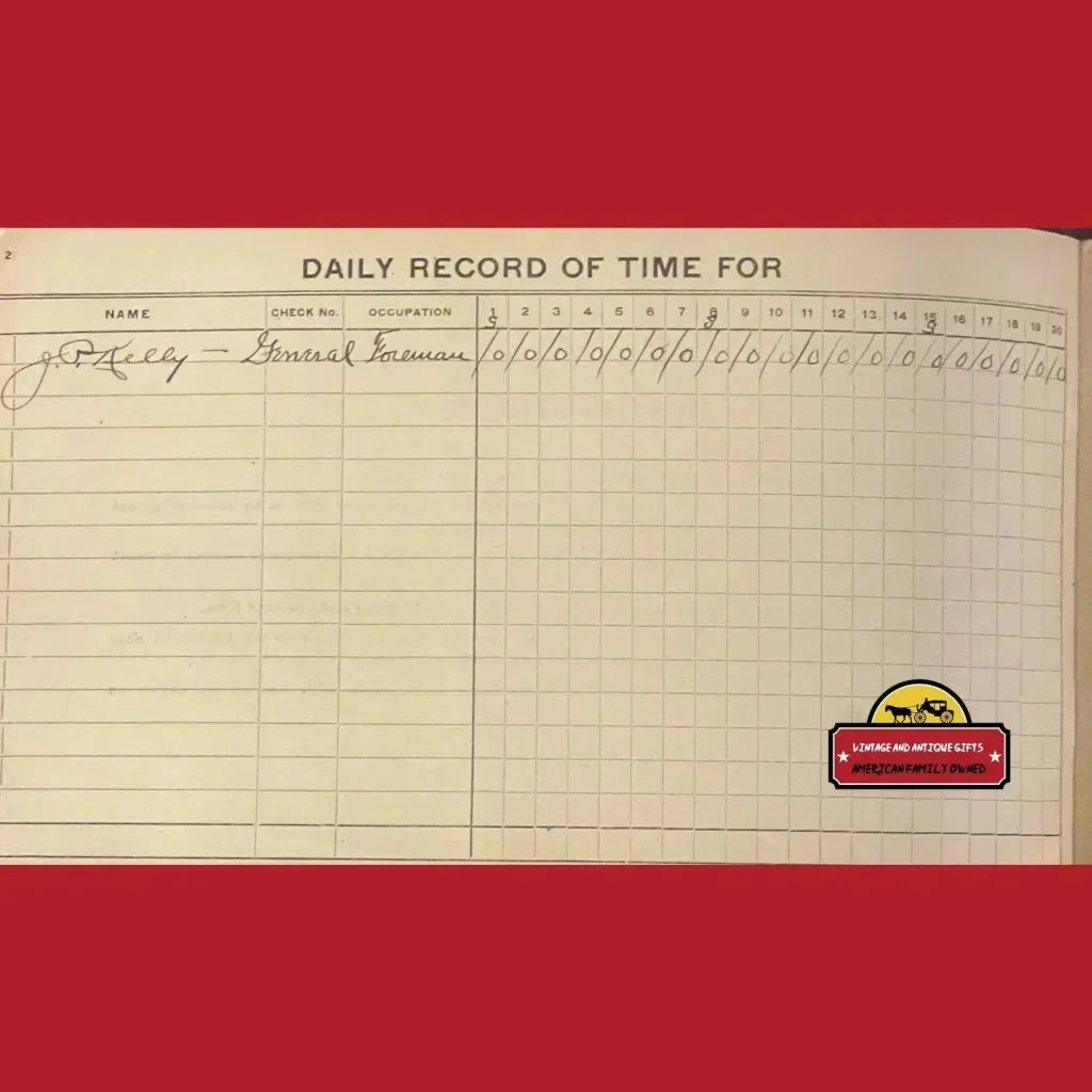 Rare 1910 Pittsburgh And Lake Erie Railroad Time Book Unearthed