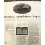 Rare Titanic International Mercantile Stock Certificate from 1910s