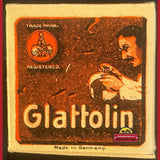 Rare 1910s Glattolin Wax Collar Remedy Box Unveils Vintage Charm