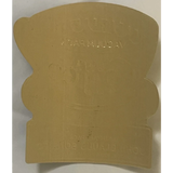 Breathtaking Antique 1910s Gold Cup Label from Iowa