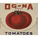 Rare 1920s Native American Antique Gold Label from Fabius NY