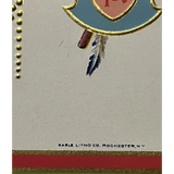 Rare 1920s Native American Antique Gold Label from Fabius NY
