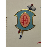 Rare 1920s Native American Antique Gold Label from Fabius NY