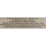 Rare 1920s Schine Chain Theatres Stock Certificate Captures Silent Era