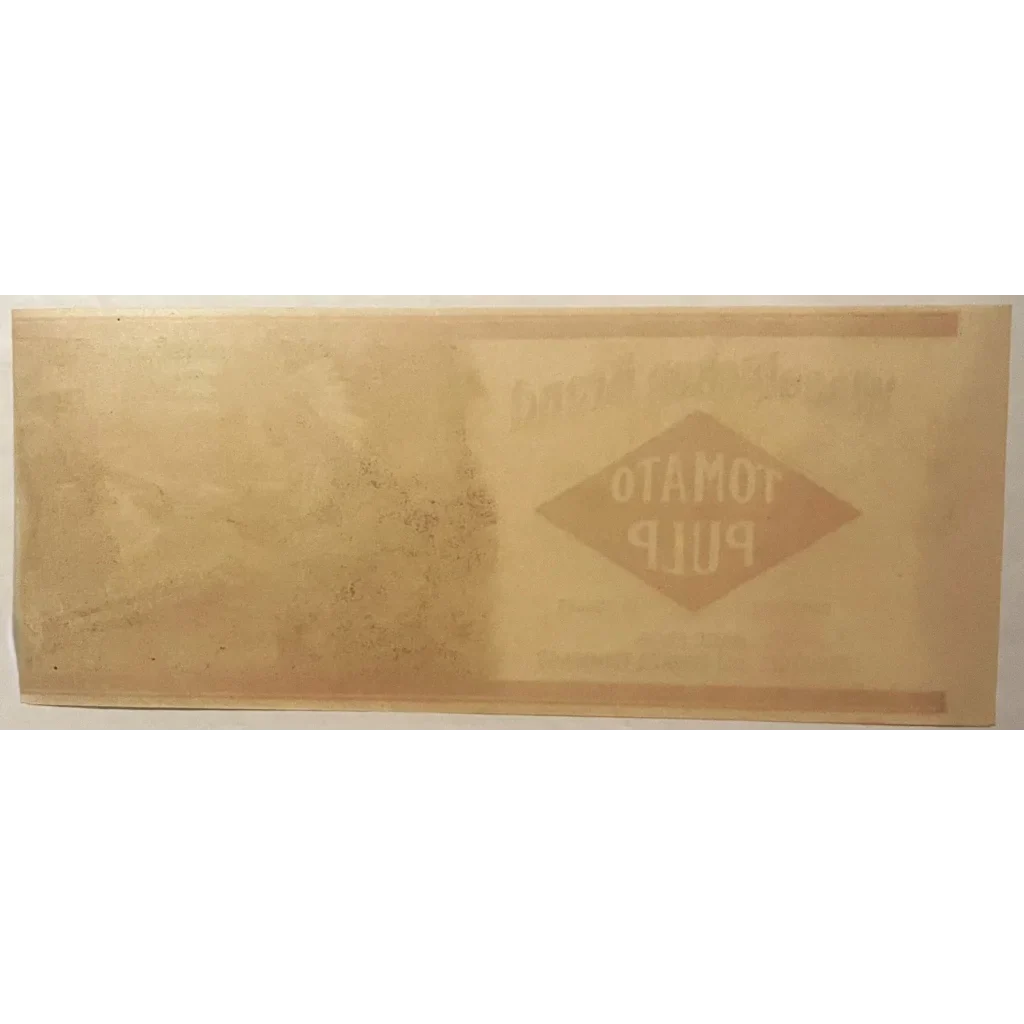 Discover a Unique Piece Exquisite Vintage Wissahickon Can Label