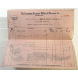 Rare 1921 Longmont Farmers Milling Voucher Check Unearthed