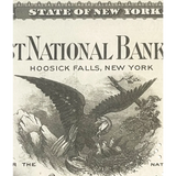 Rare Hoosick Falls National Bank Stock Certificate Unearthed