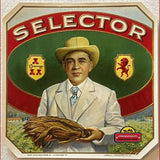 Rare Antique Vintage Embossed Cigar Label Brings 1900s Charm