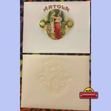 Rare Antique Artola Cigar Label Unveils Enchanting Garden Scene