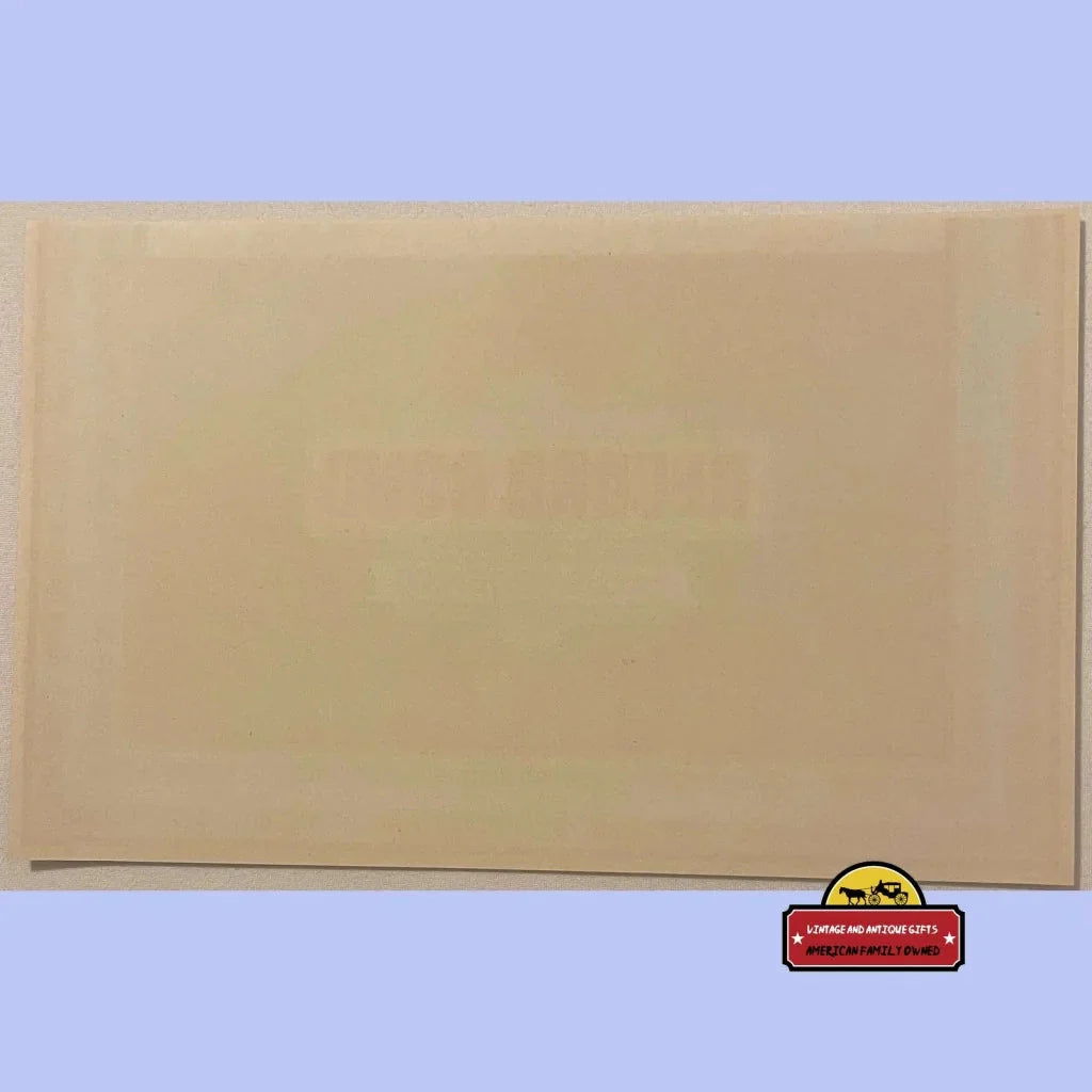 Rare Antique Vintage Cigar Label Brings 1900s Elegance to Life