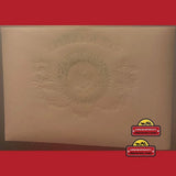 Rare Antique National Seal Cigar Label Embossed Supreme Court Art